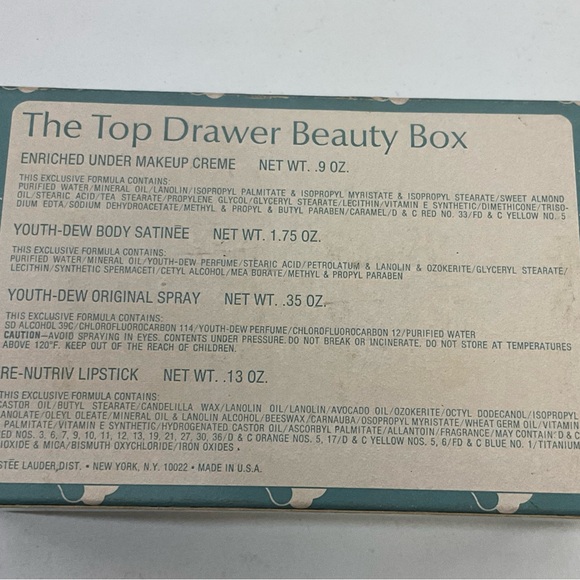 Vintage Estée Lauder Top Drawer Beauty Box Empty - Picture 3 of 12